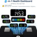 GE Smart Scale for Body Weight, BMI, Body Fat, Muscle Mass, Large Display