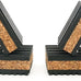 Sound Isolation Pads. Cork Pads for Turntables to Reduce Vibration & Skipping (1" Pack of 4)
