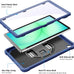 ZtotopCases for Samsung Galaxy Tab A11+ Plus/A9+ 11-Inch 2025/2023, Blue