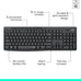 Logitech MK295 Full Size Silent Wireless Keyboard Mouse Combo - Graphite