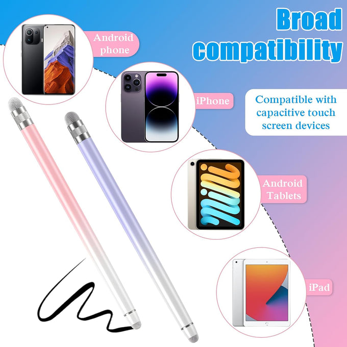 Bopomofo 2PCS Stylus Pen for Touchscreen,High Sensitivity & Precision