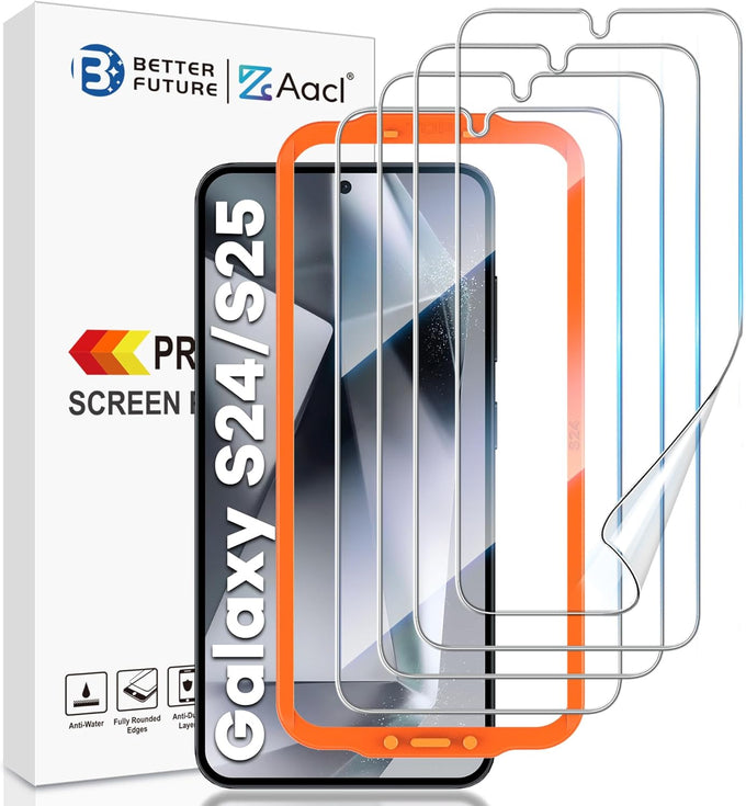 AACL 3-Pack for Samsung Galaxy S25 Ultra Screen Protector Tempered Glass