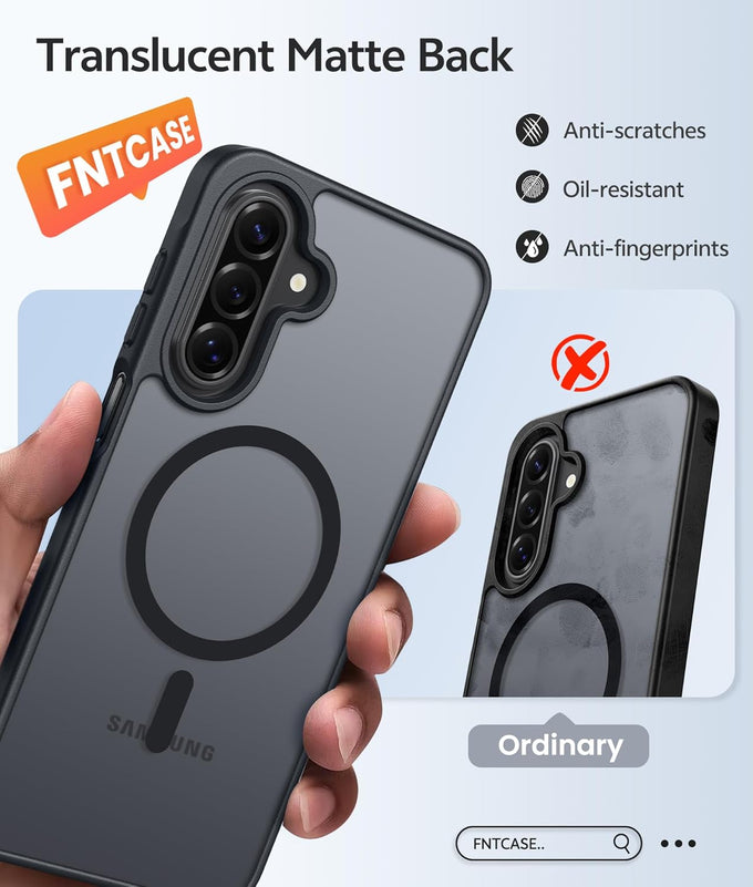 FNTCASE for Galaxy A17/A16 5G Phone Case, Fit for Magsafe, Screen Protector