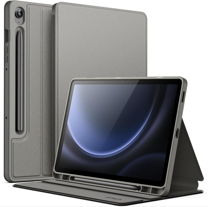 JETech Folio Case for Samsung Galaxy Tab S10 Lite/S10 FE/S9 FE 10.9", Black