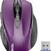 TECKNET Wireless Mouse, 2.4G Ergonomic Computer Mouse, 2600 DPI, Purple
