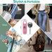 Fauxomor 140dB Personal Safety Alarm for Women 3pack Self Defense Keychain