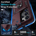 for Samsung Galaxy S26 Ultra Case Built in Slide Camera Cover,Wine Red