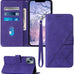 Wallet Case with Wrist Strap for iPhone 13/14 (Black)