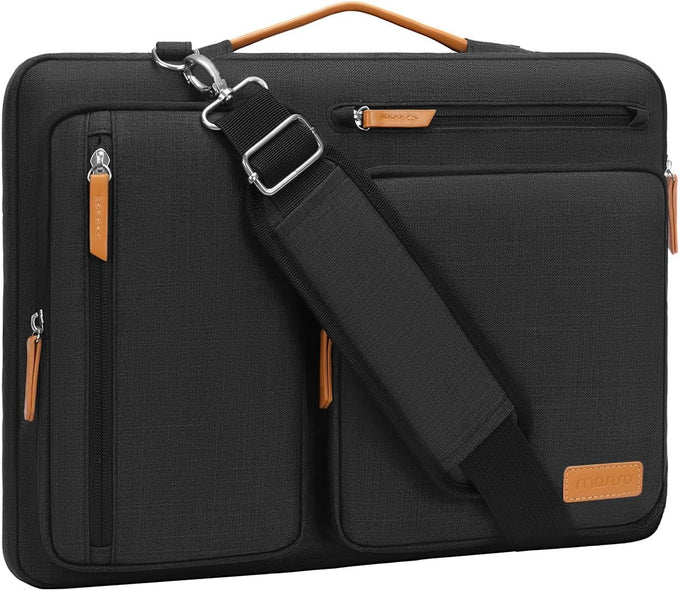 MOSISO 360 Protective Laptop Shoulder Bag 15.6 inch,15-16 inch Laptop Bag