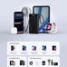 10000mAh Power Bank Built-in 2 Cables,40% Thinner 22.5W PD Portable Charger