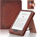 6in Tablet Case with Stand and Hand Strap,Incompatible with Old Version, Durable Synthetic Leather Cover with Auto Sleep Wake, Dark Blue