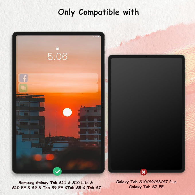 bersem Paper Screen Protector for Samsung S11/S10 Lite/S10 FE/S9FE/S9/S8/S7