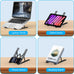 Adjustable Laptop Stand, Portable Laptop Riser for Desk