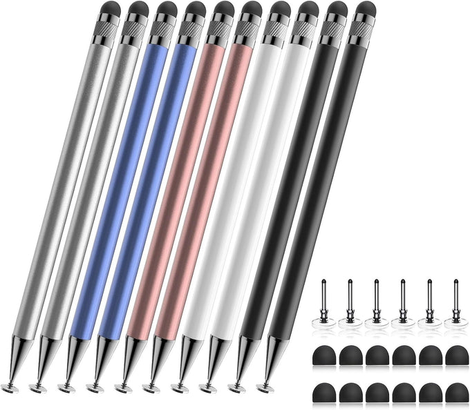 Bopomofo Stylus(5 Pcs),2-in-1 Stylus Pen for Touchscreen,Stylus Pen