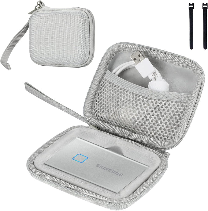 ProCase Hard Carrying Case for Samsung T7 Portable SSD -Black