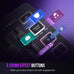 FIFINE Ampligame SC3 Gaming Audio Mixer with Indi-Fader and Volume Control