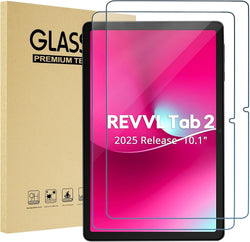 ProCase 2 Pack T-Mobile REVVL Tab 2 Screen Protector, 5G 2025 10.1" -Clear