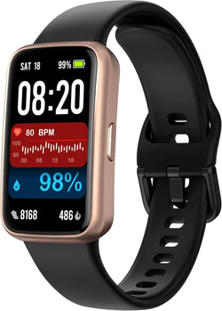 Fitness Tracker Smart Watch, 1.47"Color Screen,100+ Sports (olive black)