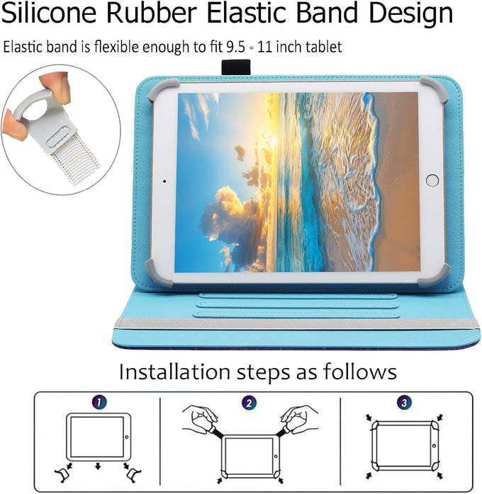 Universal Rotating 10 10.1 11 Inch Android 16 15 Tablet Case Cover