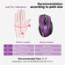 TECKNET Wireless Mouse, 2.4G Ergonomic Computer Mouse, 2600 DPI, Purple