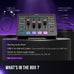 FIFINE Ampligame SC3 Gaming Audio Mixer with Indi-Fader and Volume Control