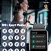 GRV Smart Watch for Men Women, Bluetooth Call, for iPhone Android Black