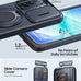 JAME for Samsung Galaxy A17/A16 5G Phone Case with Stand Slide Camera Cover
