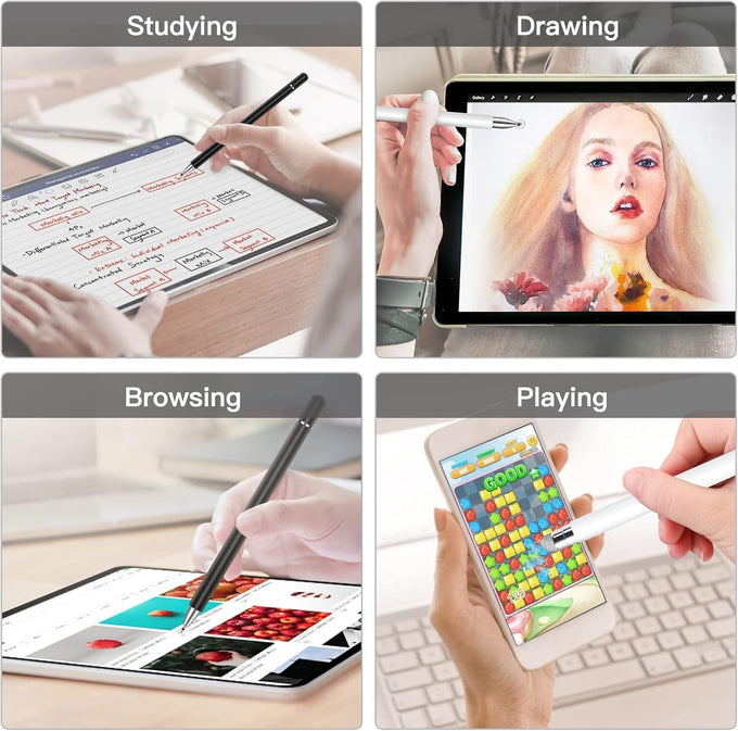 Stylus Pen for Touchscreen iPad iPhone Duo Android Nintendo Switch