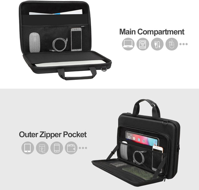 MOSISO Laptop Bag for Men, 15-16 inch Computer Bag