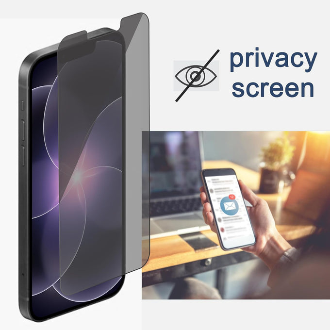 Ailun Privacy Screen Protector iPhone 17e/16e/14/13/13 Pro, 2 Pack