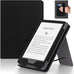 6in Tablet Case with Stand and Hand Strap,Incompatible with Old Version, Durable Synthetic Leather Cover with Auto Sleep Wake, Dark Blue