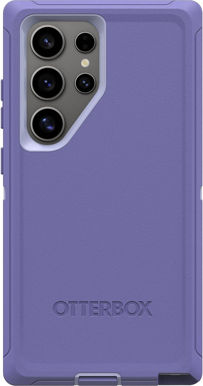 OtterBox Galaxy S23 Ultra (Only) - Defender Series Case - Black, Rugged & Durable - with Port Protection - Case Only - Microbial Defense Protection - Non-Retail Packaging