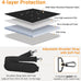 TECOOL Laptop Bag 17 17.3 Inch, Waterproof Laptop Case Sleeve Messenger Bag