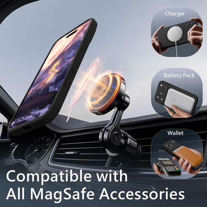 FireNova Magnetic for iPhone 17 Pro Case, 6.3", Black