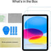 ProCase 2 Pcs Screen Protector for iPad A16 2025 11th 11" /10th 2022 10.9