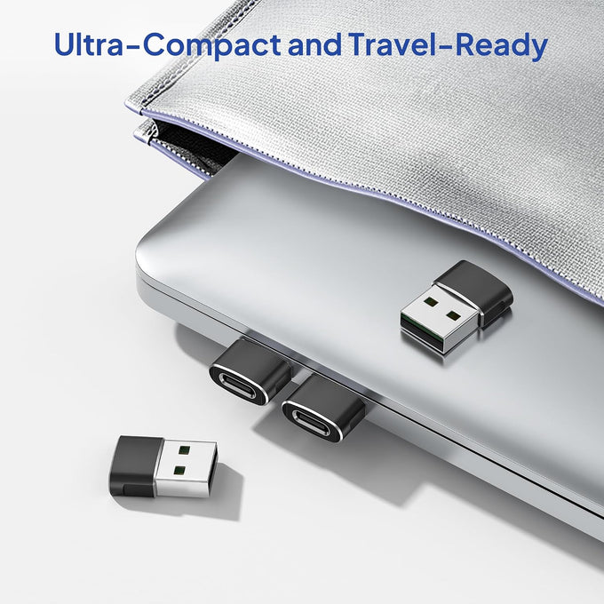 Elebase USB to USB C Adapter for iPhone 18 Pro Max,USBC Car Charger Adapter