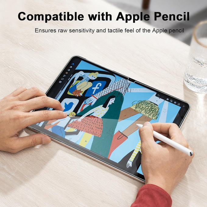 SIBEITU 2 Pack Screen Protector for iPad A16 11th 2025 /10th Gen 10.9" 2022