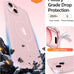 FNTCASE for iPhone 15/14/13 Case, Fit for Magsafe, Glass Screen Protector