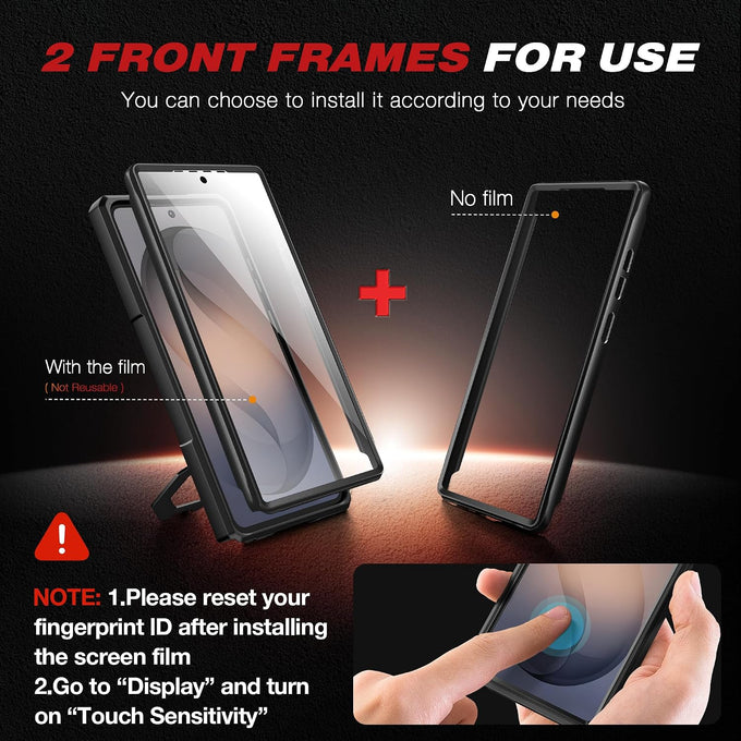 TONGATE Magnetic Stand for Samsung Galaxy S26 Ultra Case, Black