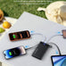10000mAh Power Bank Built-in 2 Cables,40% Thinner 22.5W PD Portable Charger