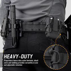 Molle Handcuff Holster, Handcuff Pouch for Duty Belt/Police Vest