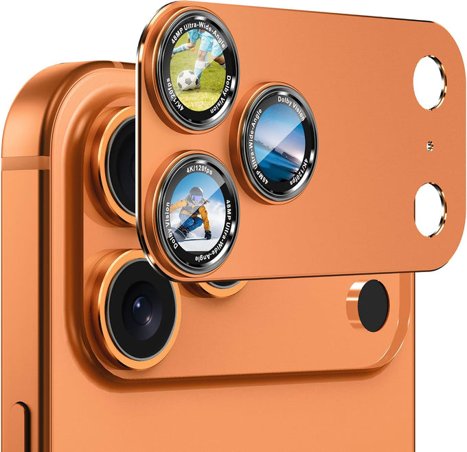 CACOE Metal Camera Lens Protector for iPhone 14/16 Pro/Pro Max Cover