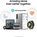 SAMSUNG Galaxy Watch 7 40mm Bluetooth AI Smartwatch w/Energy Score, Wellness Tips, Heart Rate Tracking, Sleep Monitor, Fitness Tracker, 2024, SM-L300NZECXAA Cream (Renewed)