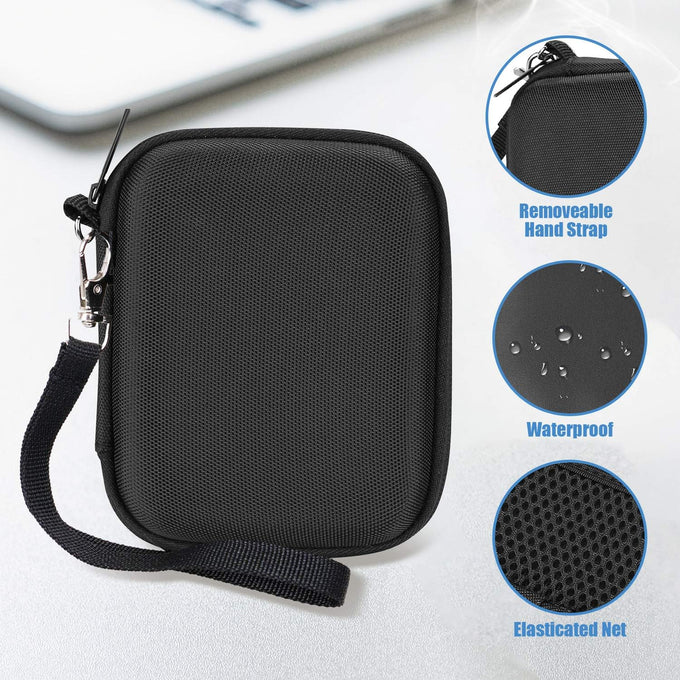 ProCase Hard Carrying Case for Samsung T7 Portable SSD -Black