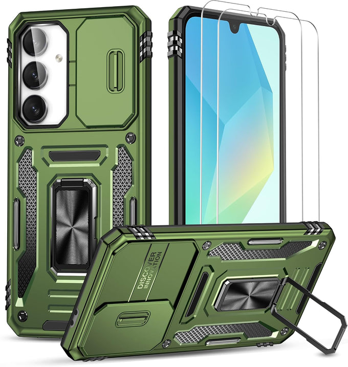 for Samsung Galaxy A17 5G Phone Case, Shockproof Protective Cover (Black)