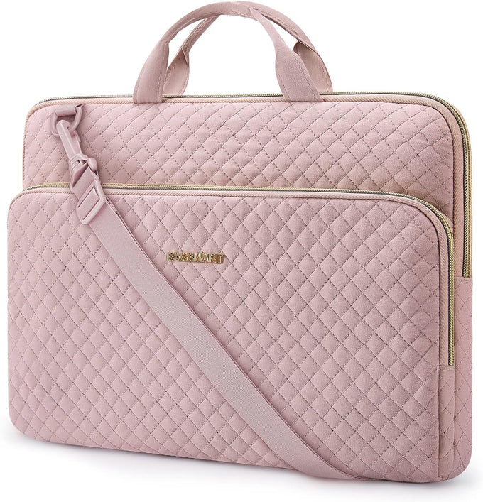 BAGSMART Laptop Sleeve Case with Handle Protective Water-Resistant