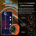 Military Smart Watch for Men, Built-in GPS, 30-day standby, 1.43" AMOLED