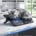 Laptop Cooling Pad for 12-17.3 Inch Laptops, Slim Stand with 6 Quiet Fans