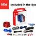 BOSS Audio Systems KIT2 8 Gauge Car Amplifier Installation Wiring Kit
