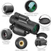Monocular Telescope High Power 8x42 Monoculars Scope Compact Waterproof Fogproof Shockproof with Hand Strap for Adults Kids Bird Watching Hunting Camping Hiking Travling Wildlife Secenery